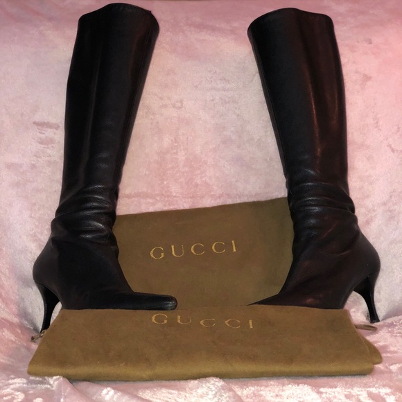 Gucci medium length high boots - Picture 2 of 5